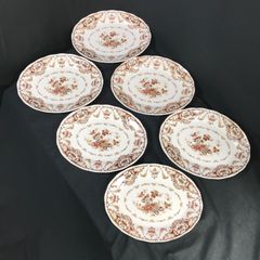 NIKKO ニッコー ダブルフェニックス オーバルプレート 6枚セット 昭和レトロ