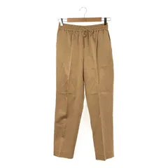 BEAUTY&YOUTH / ビューティーアンドユース | サテンドローストリングパンツ | L | ベージュ | レディース