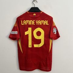 新品 2024 ユーロカップ スペイン代表 ユニフォーム ジャージ  19番 YAMAL