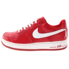 NIKE (ナイキ) 【観賞用 2004年製】 AIR FORCE 1 LOW SHEED エアフォース ラシード ローカットスニーカーレッド US10.5/28.5cm 306347‐611