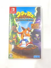 【七重浜31-14-070308】中古品switchソフト クラッシュバンディクー ブッとび3段もり！