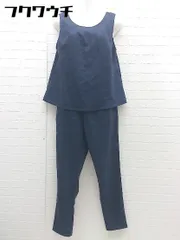 ◇ titivate ティティベイト ノースリーブ オールインワン サイズF ネイビー レディース  【1002802210020】