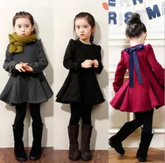 子供服　女の子　キッズ　ワンピース　フレア　ショート丈　 リボン　可愛い　韓国子供服　100-140サイズ