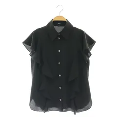 セオリー Theory プライムフリルトップ PRIME GGT BD RUFFLE TOP