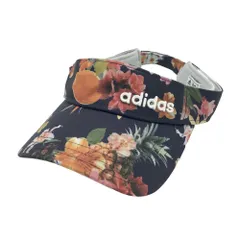 ADIDAS GOLF アディダスゴルフ AF7576 サンバイザー 総柄 ネイビー系 フリー(56-58㎝) [240101248227] ゴルフウェア ストストのサムネイル