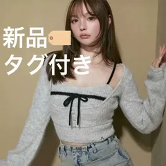 アンドマリー トップス2点セット 中古・古着通販】ANDMARY (アンドマリー) Lacey mary logo tops