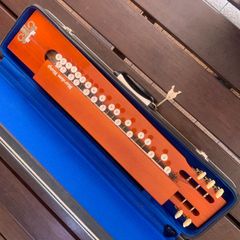 NARDAN 大正琴 ケース付き シンプル ケース付き 和楽器 レトロ アンティーク 53cm