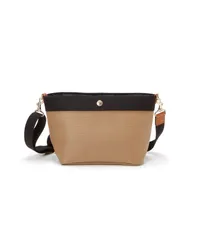 Color:カーキブラウン [トプカピ] ショルダーバッグ RIPPLE リプル スリム ミニショルダー バッグ レディース カーキブラウン