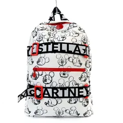 ステラマッカートニー STELLA McCARTNEY ファンタジア ミッキープリント バッグ リュックサック バックパック ナイロン 白 ホワイト /YOのサムネイル