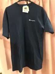 ୨୧⑅  タグ付き　Champion   チャンピオン　半袖　Tシャツ　紺色　ネイビー　XL  GT19 Y06819  ⑅୨୧