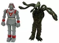 【中古】食玩 トレーディングフィギュア 3.ジャイアントロボ(メガトンパンチ)×宇宙植物サタンローズ 「特撮シリーズフィギュア ジャイアントロボ」 