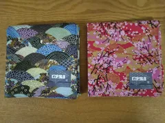 和柄ハンカチ2枚組④(未使用新品)