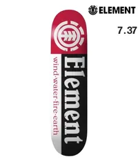 【ムラスポ公式】新品 ELEMENT エレメント スケートボード デッキ キッズ 7.37inch SECTION 1 ムラサキスポーツのサムネイル