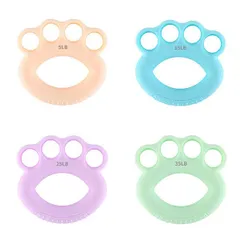 握力 ハンドグリップ トレーニング 鍛える 器具 子ども 高齢者 ハンドエクササイズ リング ソフト 送料無料 _bのサムネイル
