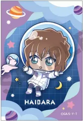 【中古】バッジ・ビンズ 灰原哀(ぷちコスモ) アート缶バッジ 「名探偵コナン」