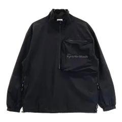 サイズ：M TAYLOR MADE テーラーメイド ×ユナイテッドアローズ 多機能ポケットハーフジップブルゾン  ブラック系 [240101457129] ゴルフウェア メンズ ストスト