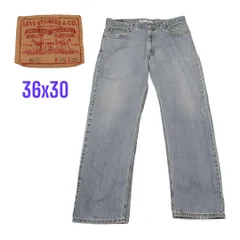 00sリーバイスLEVI'S505古着デニムパンツジーンズ36x30股下72㌢　pth0090