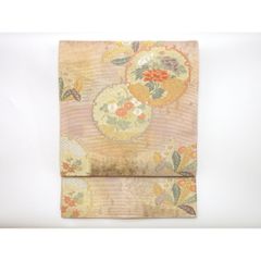 【未使用品】夏袋帯　絽織　芯なし仕立