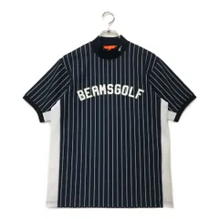 【ビームスゴルフ】半袖モックネックシャツ Mサイズ ビームスゴルフ】BEAMSGOLF 半袖モックネックシャツ Mサイズ