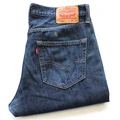 Levi'sリーバイス 559 ペンキ飛び デニムパンツ W34 L30★SDP4003 ジーンズ ストレート ワイド ルーズ 濃紺 ダークウォッシュ