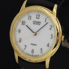 希少/新品電池】シチズン フォルマ 9633 腕時計 ゴールド ボーイズ 