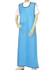 【新品・2営業日で発送】松本ナース産業 入浴介助エプロン M 402 ブルー