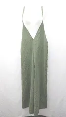 ◇ ⊂◎●未使用● GLOBAL WORK グローバルワーク サロペット サイズL カーキ レディース E  【1503310012132】