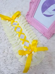 ポップなゆめかわヘッドドレス【イエロー】