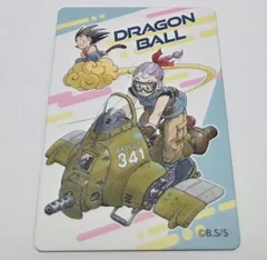 ブルマ　孫悟空　①　ドラゴンボール　ジャンプフェスタ　マグネットステッカー　JF2025　マグネットステッカーコレクション　ジャンプショップ　カード