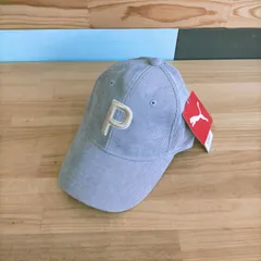 プーマ◆レディース ゴルフ P キャップ コーデュロイ カジュアル