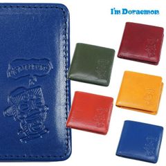 Men's Bi-fold Wallet I'm Doraemon Italian Leather Wallet Folding Wallet Commuting Leather Goods Men's Wallet Bi-fold Wallet Brand Genuine Leather Folding Wallet Men's Folding Wallet DOR-2