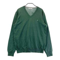 サイズ：L J.LINDEBERG ジェイリンドバーグ Vネック ニットセーター グリーン系 [240101365796] ゴルフウェア レディース ストスト