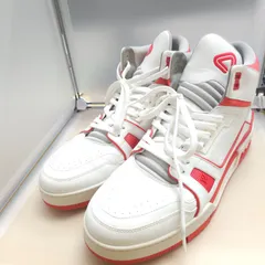 【美品】Louis Vuitton ルイヴィトン LV トレイナー ライン スニーカー A54IA　8 1/2サイズ　LOUIS VUITTON