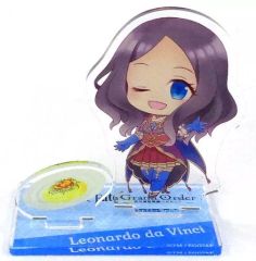 [중고] 아크릴 스탠드 아크릴 패널 캐스터 / 레오나르도 다빈치 [코코스 × Fate / Grand Order - 절대 마수 전선 바빌로니아 - × 울크의 향연 캠페인 신작 아크릴 스탠드 미니 캐릭터 Ver.)]