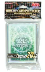 遊戯王 カードプロテクター ペンデュラムグリーン 公式 スリーブ 未開封 スリーブ『ペンデュラムグリーン』70枚入り【-】{-}《スリーブ》