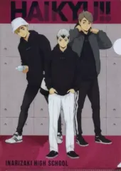 【中古】クリアファイル 北信介＆宮侑＆宮治 A4クリアファイル 「ハイキュー!! Dayoff」