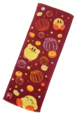 【中古】タオル・手ぬぐい(キャラクター) カービィ(エンジ) ロングタオル はんなり和風デザインタオル 「一番くじ 星のカービィ ふわふ和コレクション～ぽよぽよ日和～」 G賞