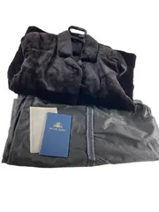 美品 高級 保証書付き シェアードミンク 毛皮コート ブラック 管理mma250