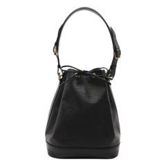 LOUIS VUITTON ルイ ヴィトン エピ ノエ ショルダーバッグ ワンショルダー セミショルダー 巾着 ノワール 黒 ブラック ゴールド金具 M59002