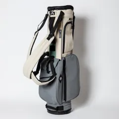 JONESキャディバッグ ベージュ・グレーRover Stand Bag 未使用 JONESキャディバッグ ベージュ・グレーRover Stand Bag 未使用