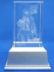 【中古】雑貨 [単品] 牧瀬紅莉栖 3Dクリスタル 「PS4/PS Vita/Switchソフト STEINS;GATE ELITE 3Dクリスタルセット」 エビテン限定セット同梱特典
