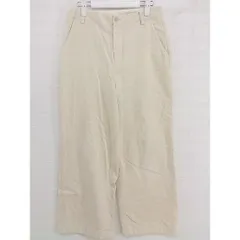 ◇ URBAN RESEARCH DOORS コーデュロイ ワイドパンツ サイズ 40 ライトベージュ レディース  【1204010001852】