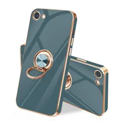 【人気商品】iPhone SE ケース iPhone第3世代 ケース iPhone第2世代 ケース iPhone8/7 ケース リング 耐衝撃 360°回転 スタンド機能 車載ホルダー対応 アイフォン SE3/SE2 ケース 一体型 携帯ケース 保護カバー レのサムネイル