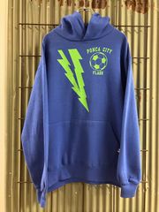 90‘s RUSSEL ATHLETIC Print Sweat Hoodie ラッセル　スウェット　パーカー　トレーナー　１７番