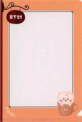 [중고] 소품 넣어 · 멀티 케이스 · 캔 케이스 RJ (진) 미니 멀티 케이스 그린 일어나는 일러스트 [BT21 캠페인] 대상 상품 구입 특전