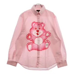 Vivienne Westwood (ヴィヴィアンウエストウッド) ×PALACE Panel Shirt パレススケートボール パネル 長袖シャツ ピンク P26VWSHT002のサムネイル