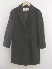 ◇ NATURAL BEAUTY BASIC 長袖 チェスター コート サイズS ダークグリーン系 レディース P  【中古】 【1210260000972】のサムネイル