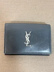 2023年最新】サンローラン SAINT LAURENT PARIS 三つ折り財布 YSL ミニ