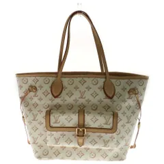 LOUIS VUITTON (ルイヴィトン) モノグラム フォール フォー ユー ネヴァーフルMM レザートートバッグ ホワイト M20921