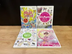 ハッピーダンスコレクション, 太鼓の達人Wii ドドーンと2代目!, はじめてのWii, Wii Party Wii ソフト4点まとめて mEE037 ● ★